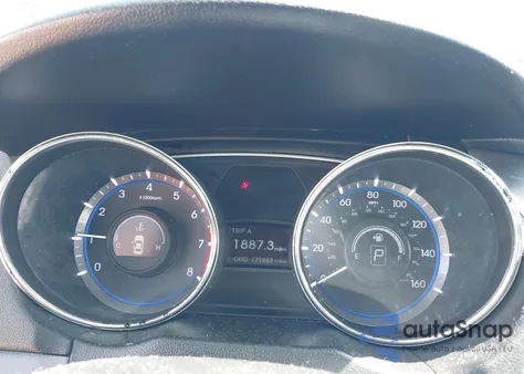 2014 Hyundai Sonata Gls z USA, uszkodzony, nr VIN 5NPEB4AC2EH846575